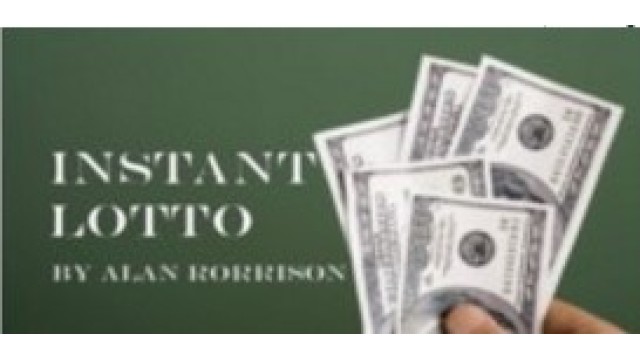 Instant Lotto by Alan Rorrison