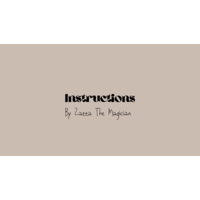 Instructions by Zazza The Magician