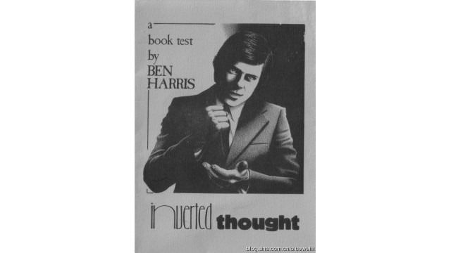 Inverted Thought Book Test by Ben Harris