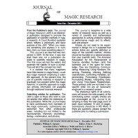 Journal Of Magic Research Magazine (1-8) 