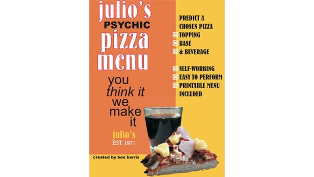 Julios Psychic Pizza by Ben Harris