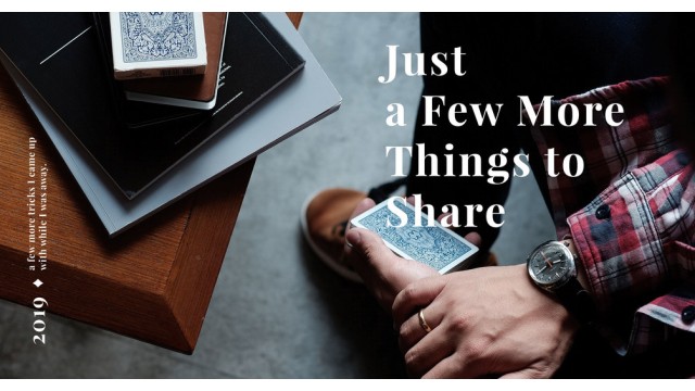 Just A Few More Things To Share by Edo Huang