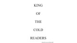 King Of The Cold Readers by Bascom Jones