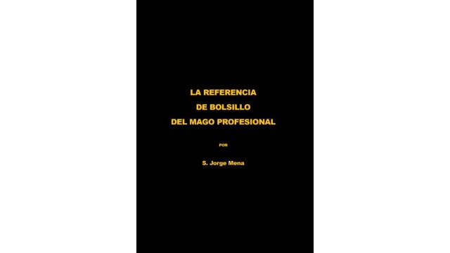 La Referencia De Bolsillo Del Mago Profesional