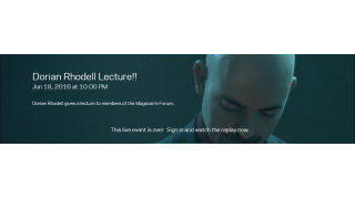 Lecture Live by Dorian Rhodell