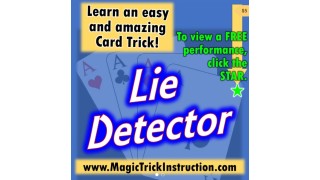 Lie Detector by Learn Magic Tricks! Easy And Fun!