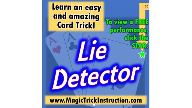 Lie Detector by Learn Magic Tricks! Easy And Fun!