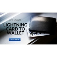Lightning Card To Wallet by Nathon Kranzo