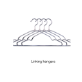 Linking Hangers by Albert Tam Linking Hangers by Albert Tam