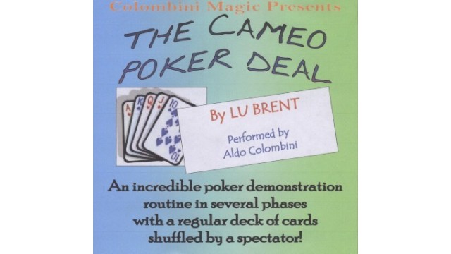 Lu Brents Cameo Poker Deal by Aldo Colombini