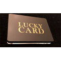 Lucky Card Deluxe by Wayne Dobson & Alan Wong Lucky Card Deluxe by Wayne Dobson & Alan Wong