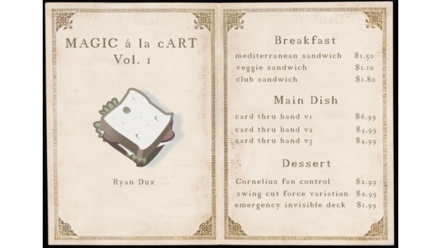 Magic A La Cart Vol. 1 by Ryan Dux