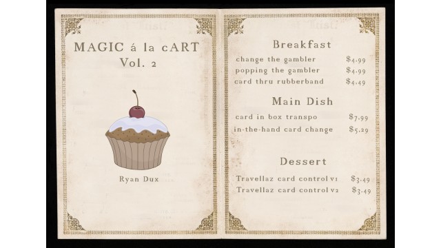 Magic A La Cart Vol. 2 by Ryan Dux