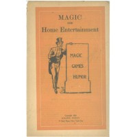 Magic And Home Entertainment (1924) by Adams Press