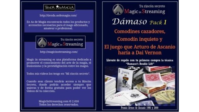 Magic In Streaming Pack 1 by Damaso