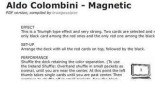 Magnetic by Aldo Colombini