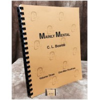 Mainly Mental Vol 3 One Man Routines by C. L. Boarde