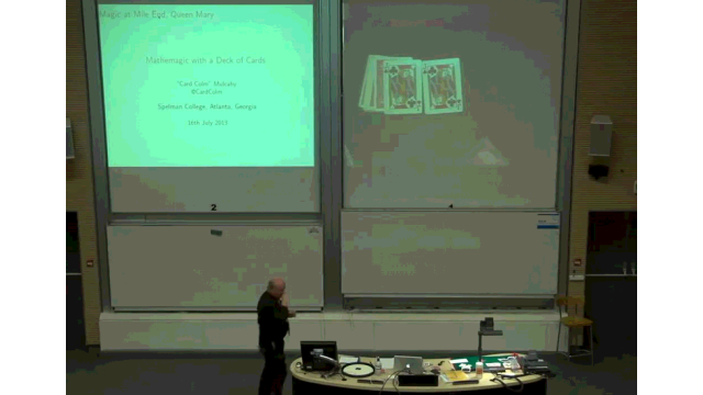 Mathematic With A Deck Of Cards Lecture by Colm Mulcahy