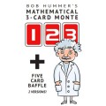 Mathematical 3-Card Monte Plus Five Card Baffle by Bob Hummer Mathematical 3-Card Monte Plus Five Card Baffle by Bob Hummer
