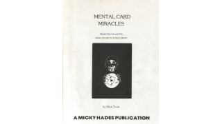 Mental Card Miracles by Nick Trost