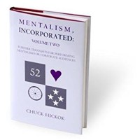 Mentalism Incorporated Vol 2 by Chuck Hickok