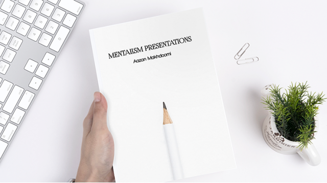 Mentalism Presentations by Pre-Sale: Aazan Makhdoomi & Luca Volpe Productions