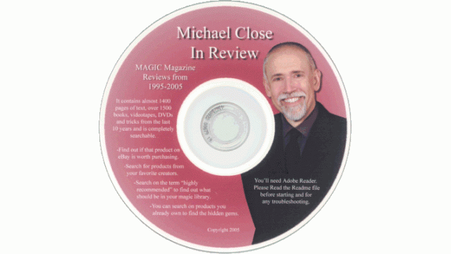 Michael Close In Review by Michael Close