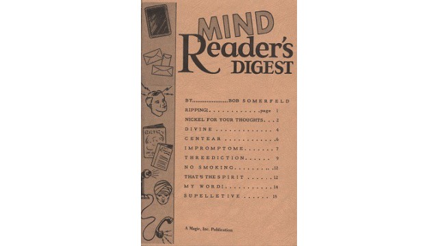 Mind Readers Digest by Bob Somerfeld