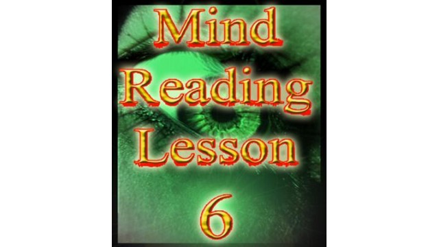 Mind Reading Lesson 6 by Kenton Knepper