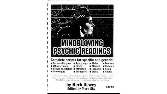 Mindblowing Psychic Readings by Herb Dewey