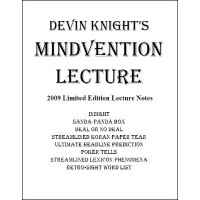 Mindvention 2009 Lecture Notes by Devin Knight