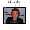 Musicality by Scott Alexander Musicality by Scott Alexander