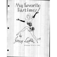 My Favorite Pastimes by Jerry Lubin