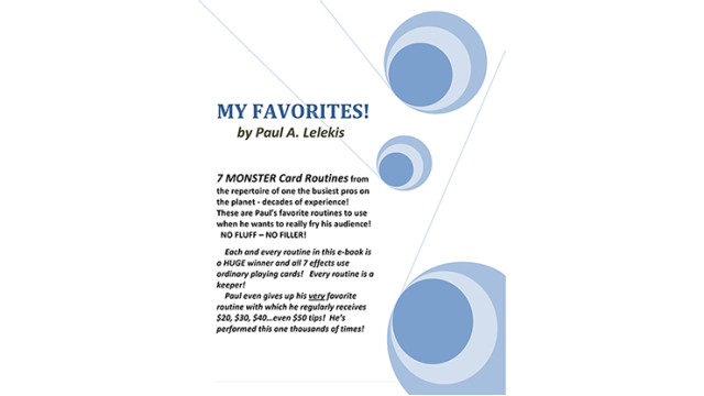 My Favorites! by Paul A. Lelekis