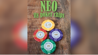 Neo Fly Poker Chips by Leo Smetsers