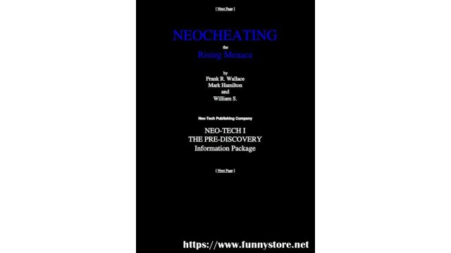 Neocheating by Frank R Wallace