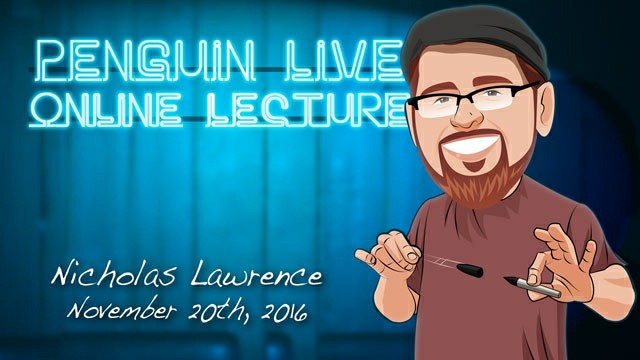 Nicholas Lawrence Penguin Live Online Lecture