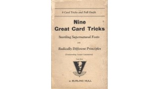 Nine Great Card Tricks by Burling Hull