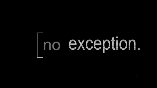 No Exception by Sandro Loporcaro