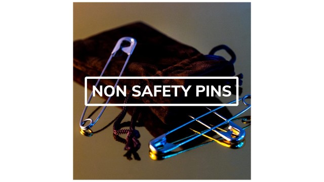 Non Safety Pins by Juan Colas - Close-Up Tricks & Street Magic