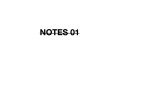 Notes 01 by Calen Morelli