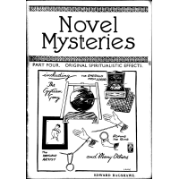 Novel Mysteries Part 4 by Edgar Bagshawe