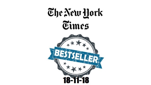 November 18, 2018 by The New York Times Best Sellers: Fiction