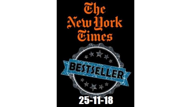 November 25, 2018 by The New York Times Best Sellers: Fiction