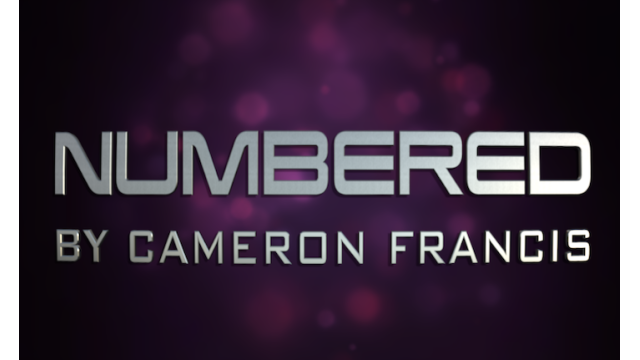 Numbered by Cameron Francis