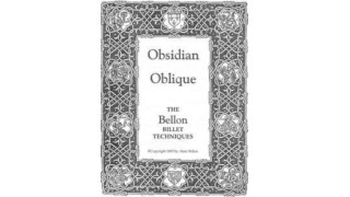 Obsidian Oblique by Alain Bellon