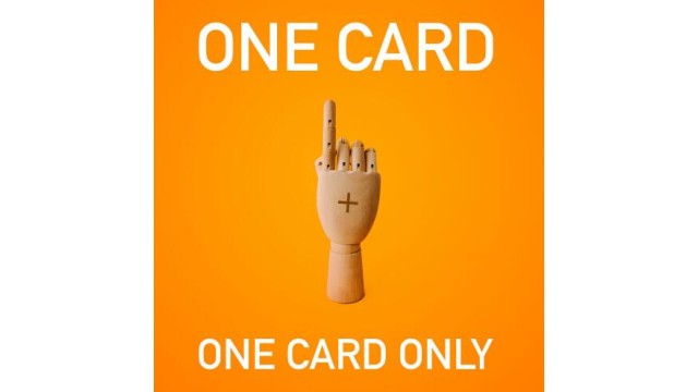 One Card And One Card Only by Larry Hass