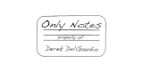 Only Notes by Derek Delgaudio