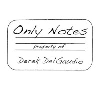 Only Notes by Derek Delgaudio