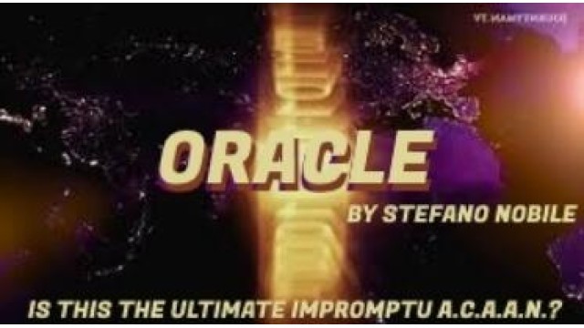 Oracle A.C.A.A.N by Stefano Nobile